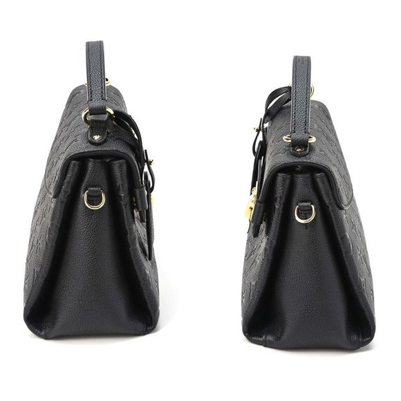 Louis Vuitton Handbag Georges BB Shoulder Bag Noir Black - Picture 4 of 10